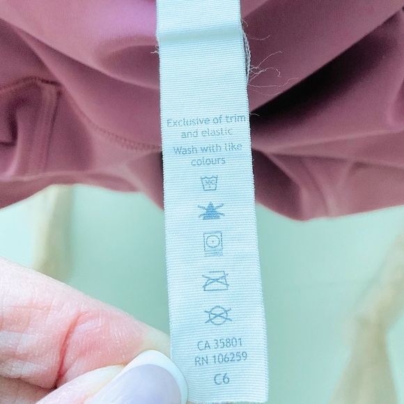 Lululemon Wunder Under Hi-Rise 17” Full-On Luxtreme Leggings Size 4 Mauve - Picture 9 of 9